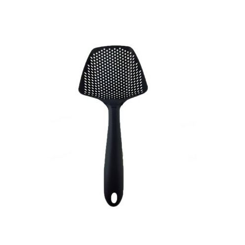 Multi-function kitchen spatula with built-in strainer — view 9