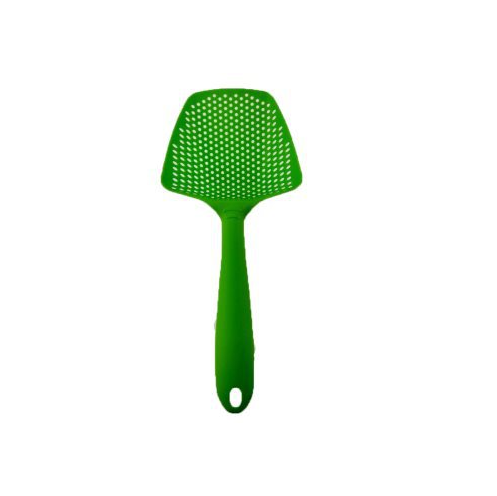 Multi-function kitchen spatula with built-in strainer — view 11
