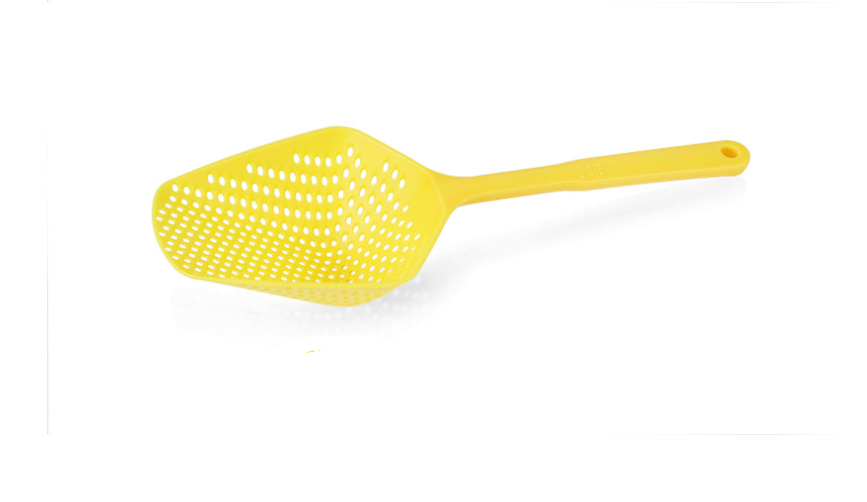 Multi-function kitchen spatula with built-in strainer — view 7