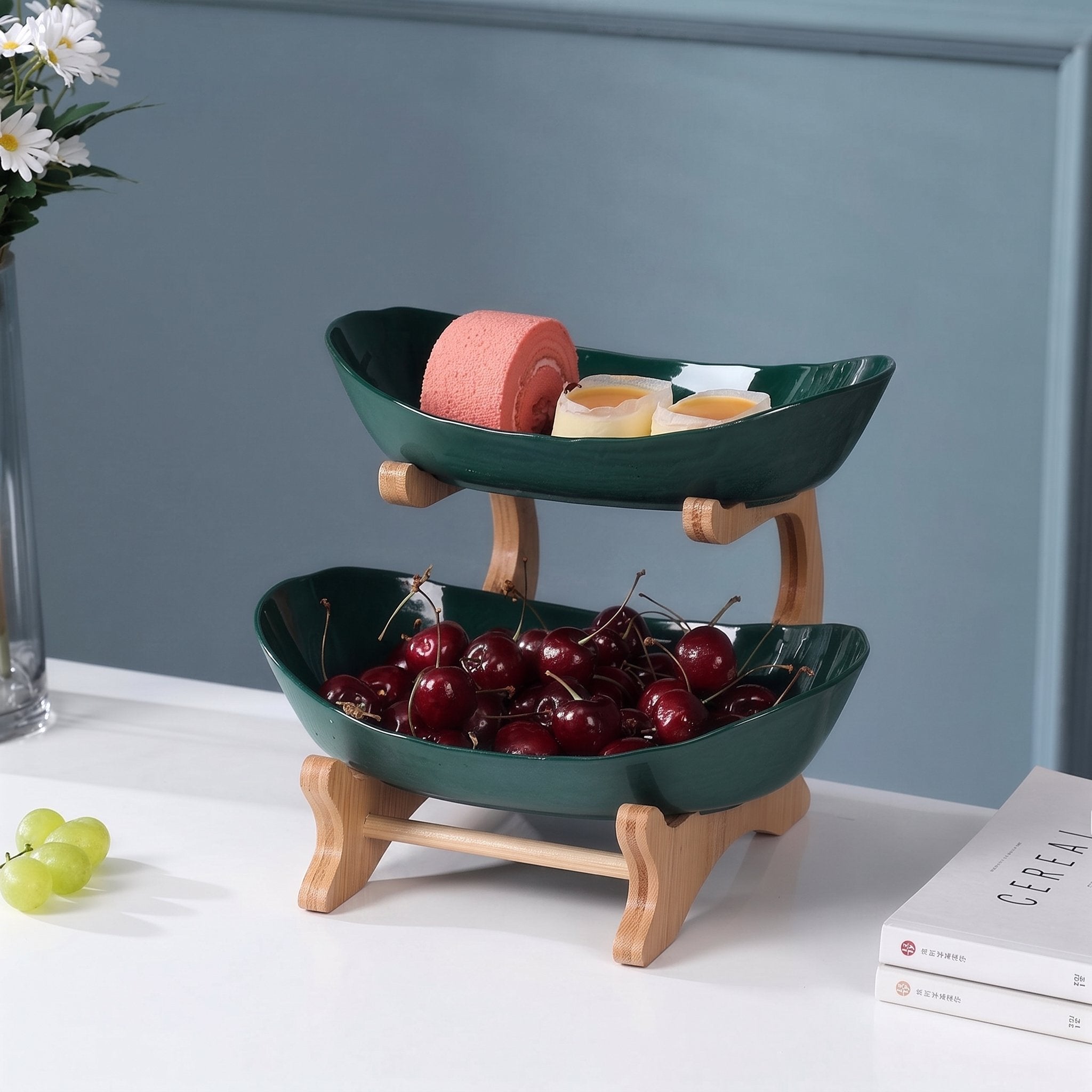 Tiered Fruit & Dessert Stand