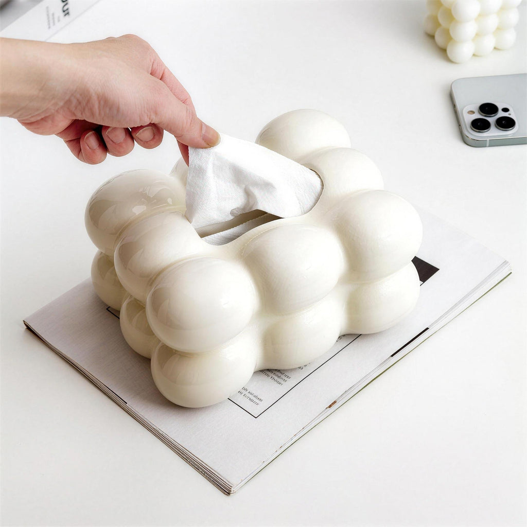 Sculptural Ceramic Tissue Box